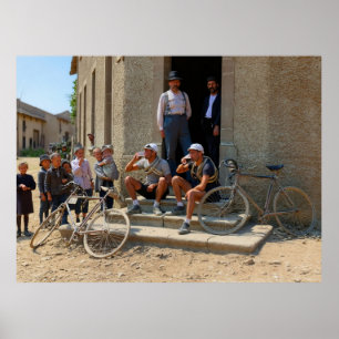 Tour de France After The Stage Beer Time 1921 Colo Poster