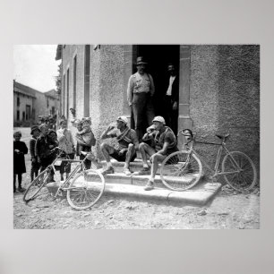 Tour de France After The Stage Beer Time 1921 Poster