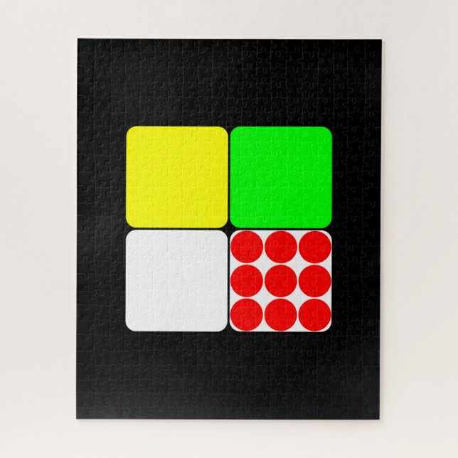 Tour de France Jerseys 3 Black Jigsaw Puzzle (Vertical)