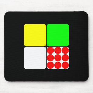 Tour de France Jerseys 3 Black Mouse Pad