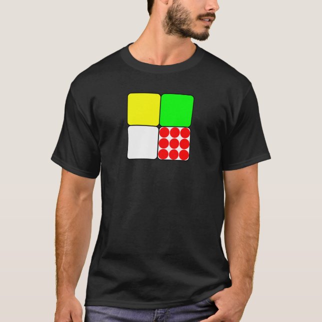 Tour de France Jerseys 3 Black T-Shirt (Front)