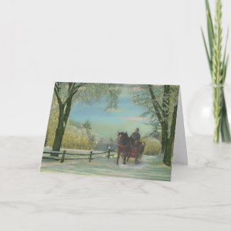 Tour de la Nouvelle Angleterre Sleigh, carte de