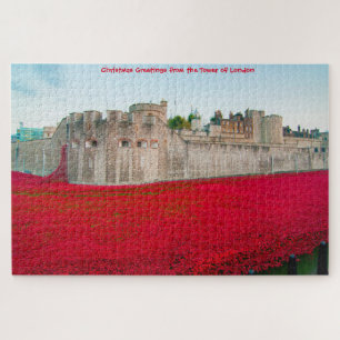 Tour de Londres Coquelicots de Novembre Puzzle