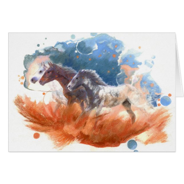 Tour de nuit - mustangs (Devant horizontal)