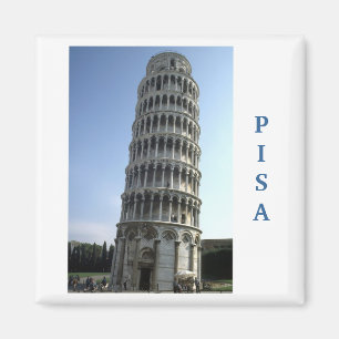 "Tour de Pise, Italie" aimant frigo