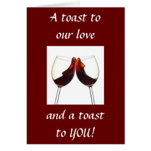 TOUR DE VIN À NOTRE AMOUR/TOAST À "VOUS"