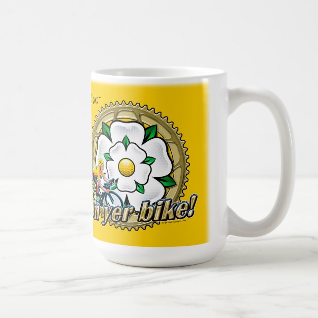 Tour de Yorkshire 2018 : une tasse à café "On yer  (Droite)