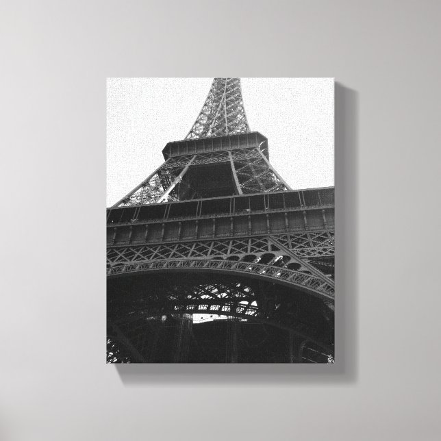 Tour d'Eiffel Imprimer sur toile enroulée (Recto)