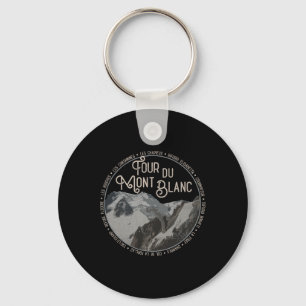 Tour Du Mont Blanc Gear European Hiking Trail Souv Keychain