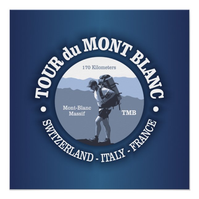 Tour du Mont Blanc Poster (Front)