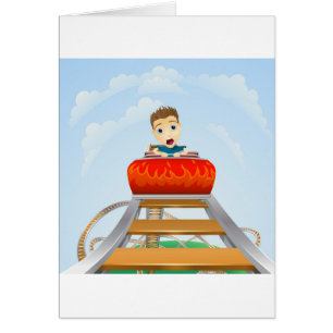 Tour effrayant sur la montagne russe