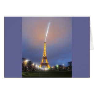 Tour Eiffel À Dusk