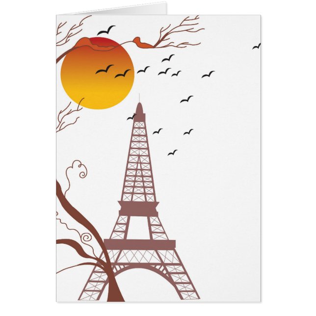 Tour Eiffel, automne (Devant)