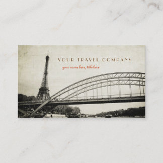 Tour Eiffel - carte de visite