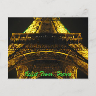 Tour Eiffel, carte postale de la France
