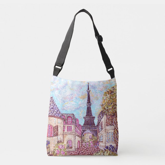 Tour Eiffel de Paris a inspiré le sac mortuaire (Devant)