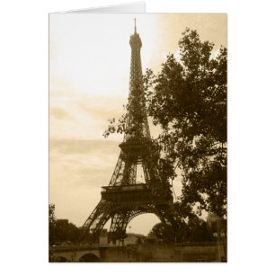 Tour Eiffel de sépia