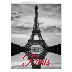 Tour Eiffel Noir Blanc Paris Voyage en Europe