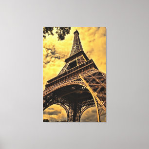 Tour Eiffel Paris France Canvas Print