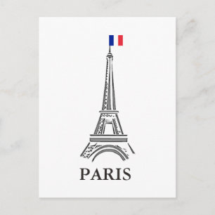 Tour Eiffel, Paris, France / Carte postale