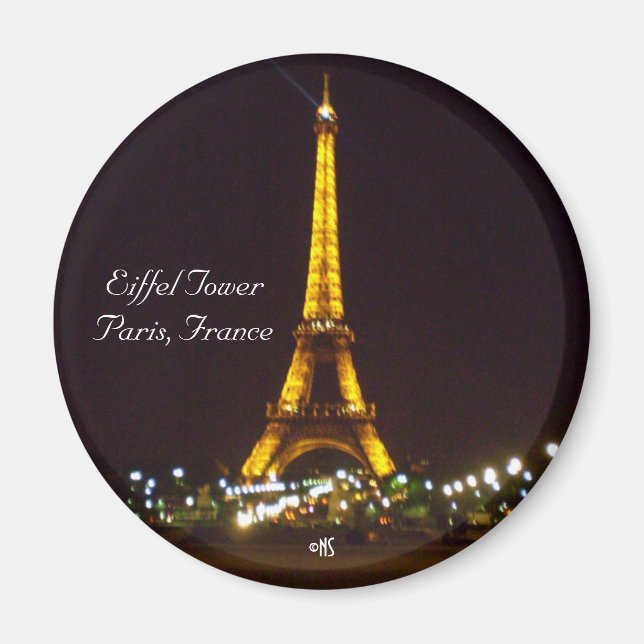 Tour Eiffel Paris, France Magnet (Devant)