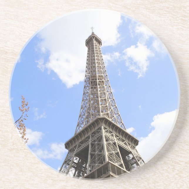 Tour Eiffel Paris Photograph Coaster (Front)