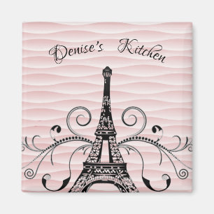 Tour Eiffel rose Magnet