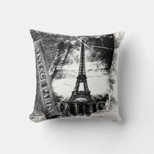 Tour Eiffel vintage Paris #3 - Coussin