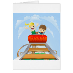 Tour excitant de montagnes russes