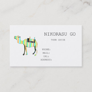 TOUR GUIDE BUSINESS CARD