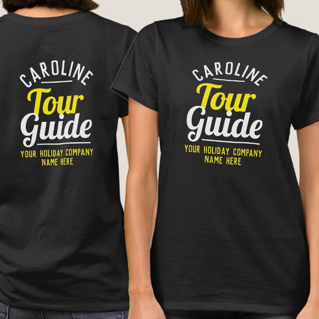 Tour Guide T-Shirt Printed Both Sides (Creator Uploaded)