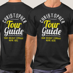 Tour Guide T-Shirt Printed Both Sides