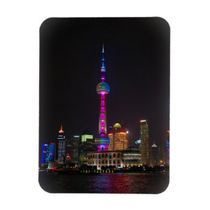 Tour Perle Orientale - Shanghai, Chine - Magnet
