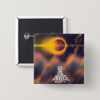 Tour the Universe "Book a trip today" 2 Inch Square Button
