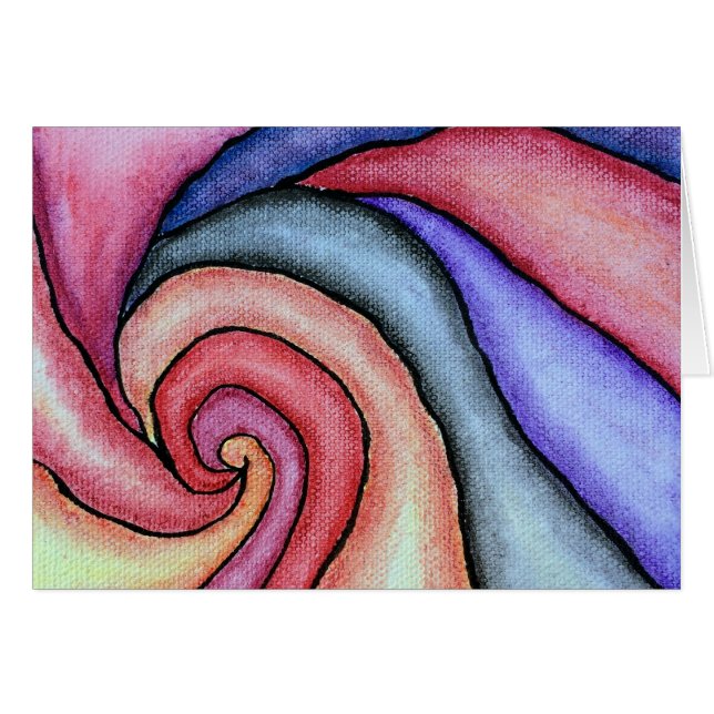 Tourbillon d'aquarelle (Devant horizontal)