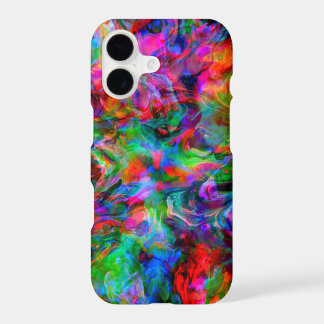 Tourbillon de couleur vive psychédélique intense