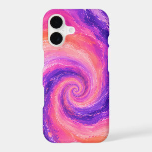 Tourbillon Rose Violet Abstrait