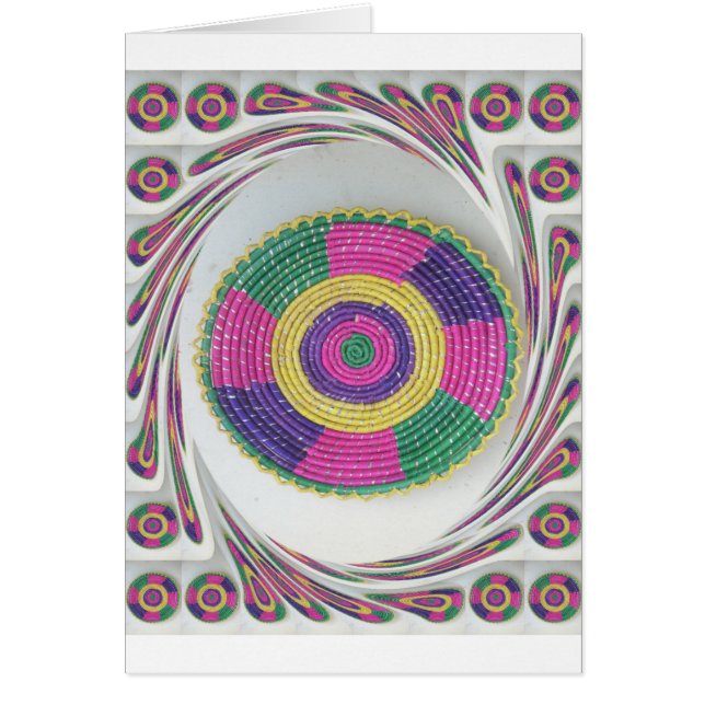 Tourbillon traditionnel en plaque tissée (Devant)