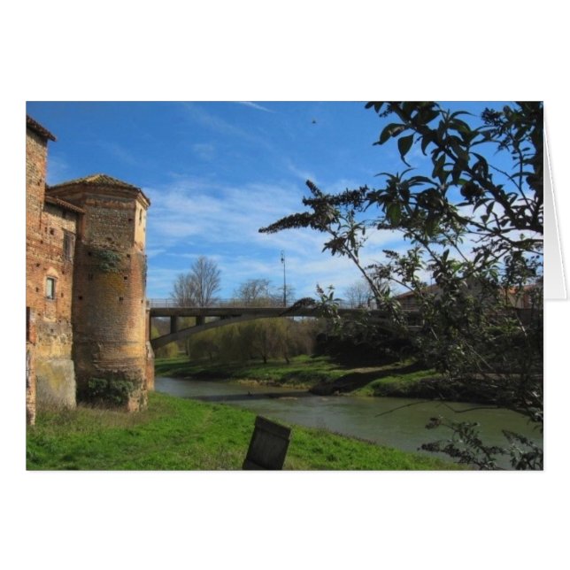 Tourelles and  River card (Front Horizontal)