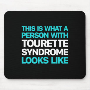 Tourette Syndrome Awareness Down Syndrome Awarenes Mouse Pad