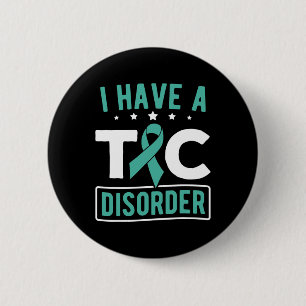 Tourette Syndrome Awareness Ticcing Tourette Syndr 2 Inch Round Button