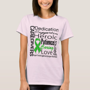 Tourette Syndrome Caregivers Collage T-Shirt