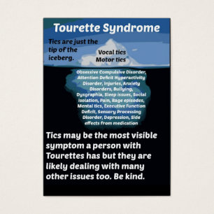 Tourettes is just the tip of the iceberg