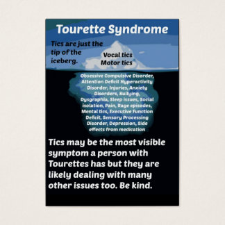 Tourettes is just the tip of the iceberg