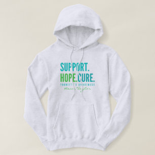 tourette's support Custom name Pullover Hoodie