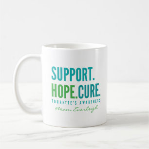 tourette's support Custom personalized name Mugs