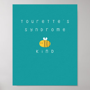 tourette's syndrome awareness Poster & Prints