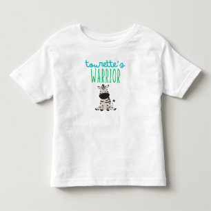 tourette's warrior cute awareness  toddler t-shirt