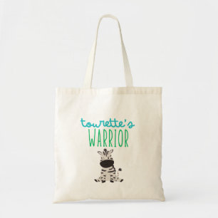 tourette's warrior cute kids Totes Bags gift