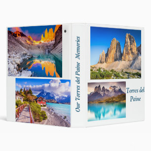 Touring Torres del Paine Family Photo Album Binder
